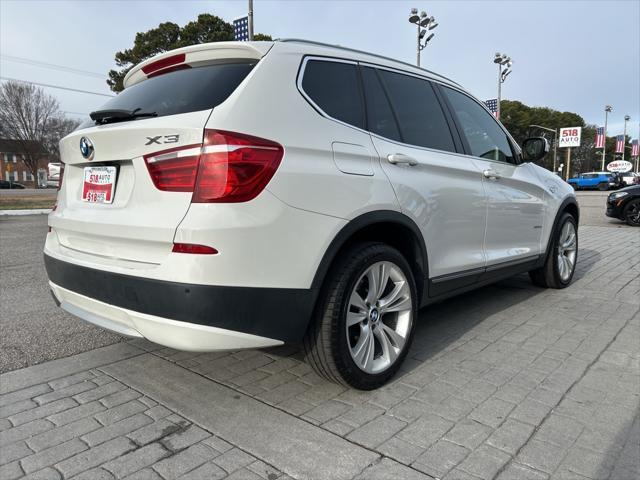 used 2013 BMW X3 car, priced at $9,500