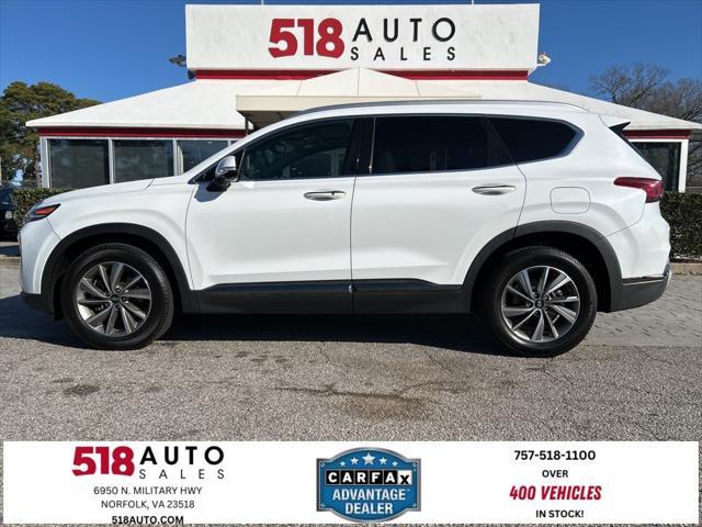 used 2020 Hyundai Santa Fe car, priced at $19,999