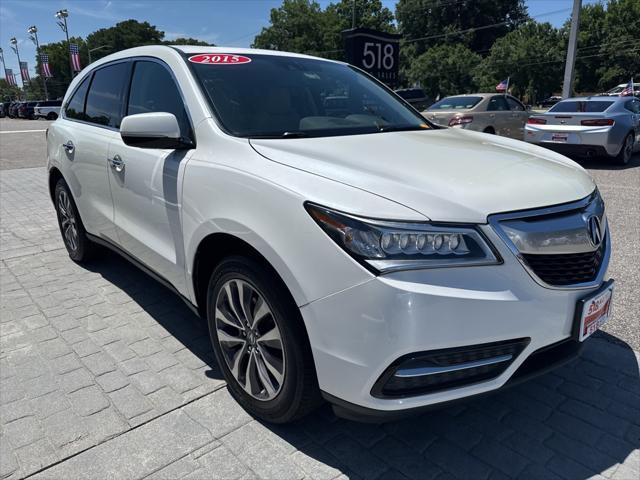 used 2015 Acura MDX car, priced at $17,999