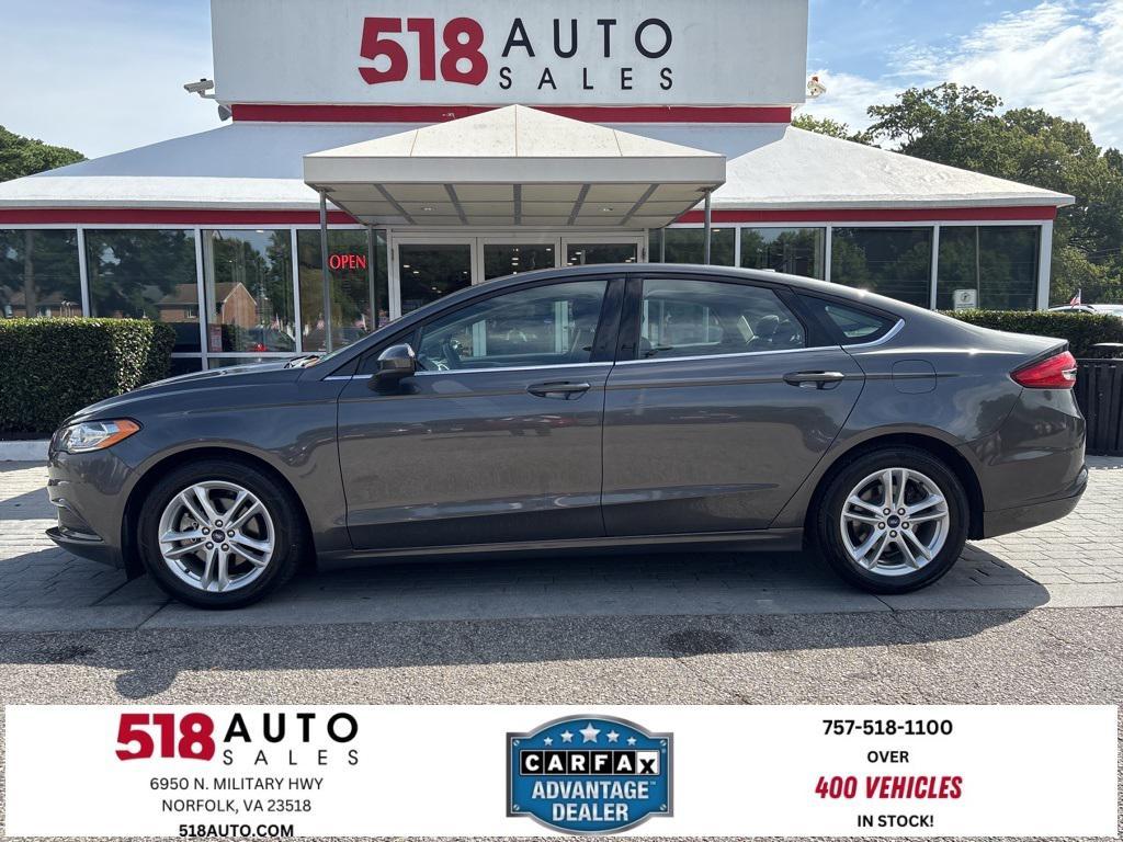 used 2018 Ford Fusion car, priced at $11,999