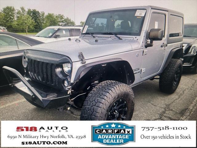 used 2015 Jeep Wrangler car, priced at $18,999