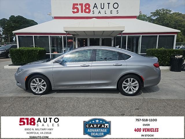 used 2017 Chrysler 200 car, priced at $11,999