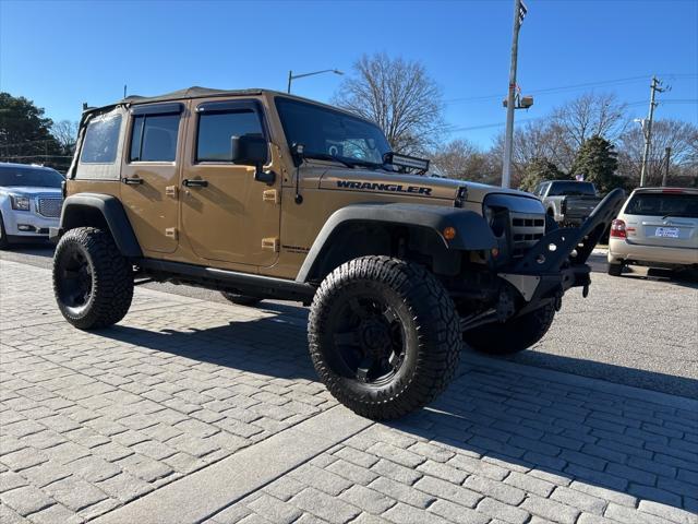 used 2013 Jeep Wrangler Unlimited car, priced at $16,500