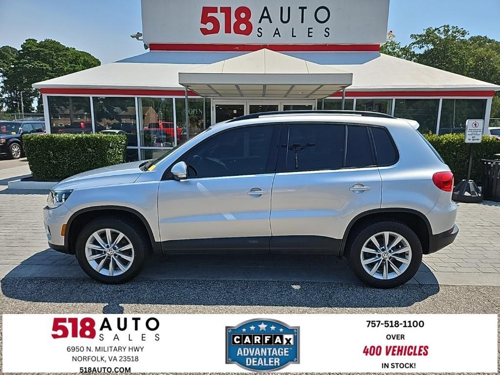 used 2015 Volkswagen Tiguan car, priced at $7,899