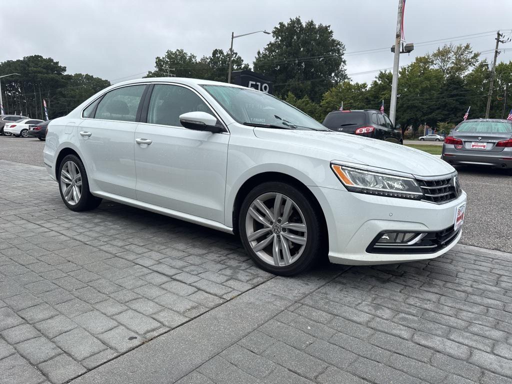 used 2018 Volkswagen Passat car, priced at $14,500