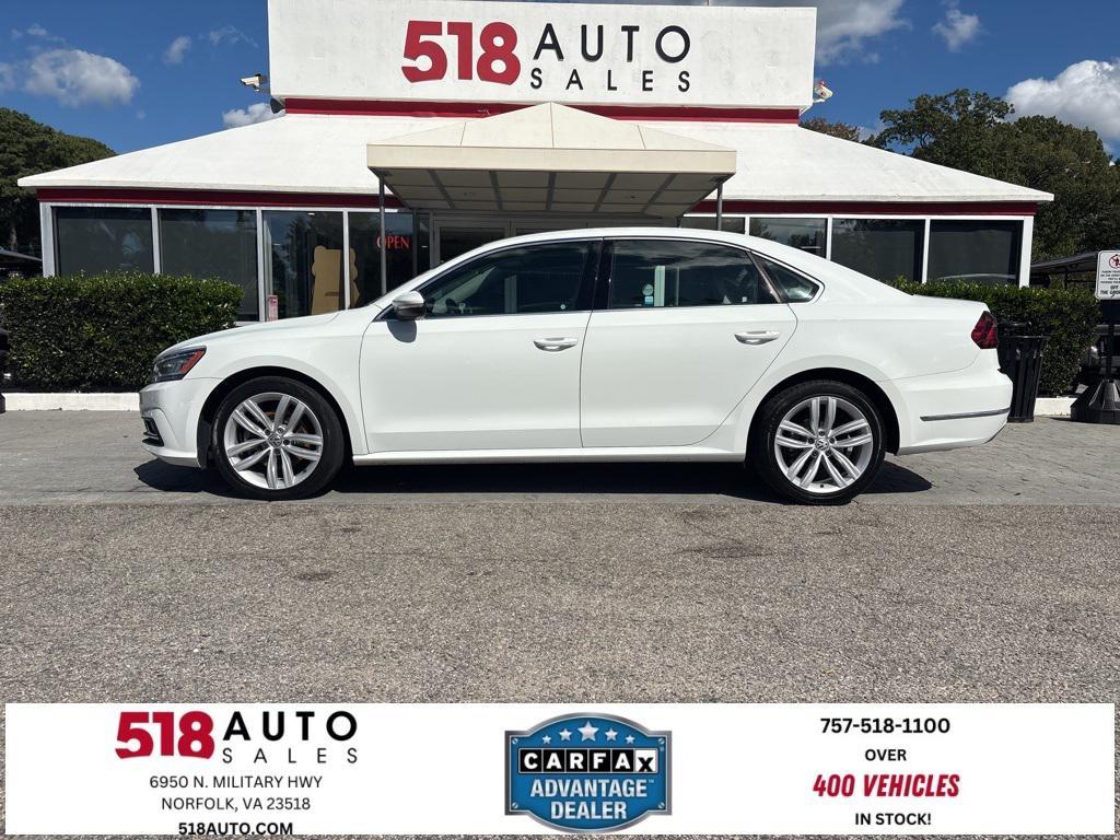 used 2018 Volkswagen Passat car, priced at $14,500