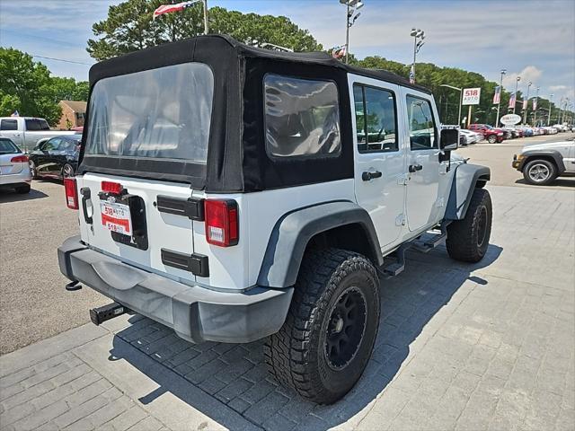 used 2015 Jeep Wrangler Unlimited car, priced at $16,999