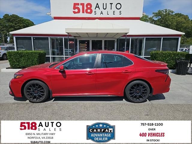 used 2021 Toyota Camry car, priced at $24,500