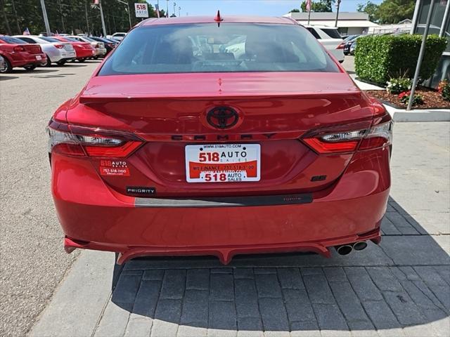 used 2021 Toyota Camry car, priced at $24,500