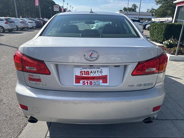 used 2007 Lexus IS 250 car, priced at $6,999