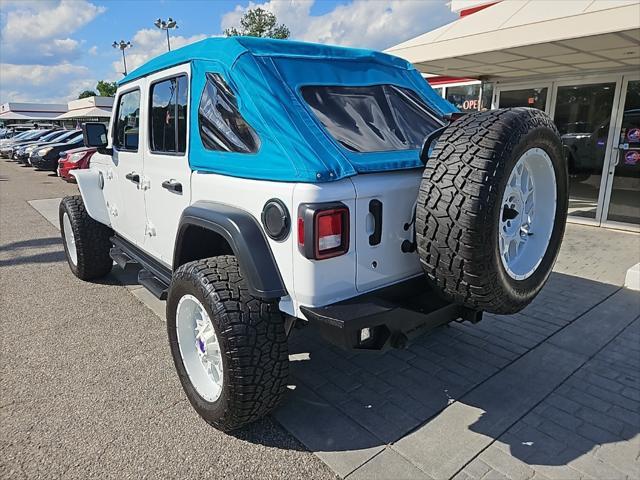 used 2018 Jeep Wrangler Unlimited car, priced at $20,999