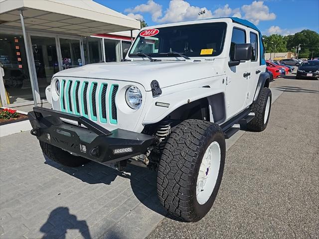 used 2018 Jeep Wrangler Unlimited car, priced at $20,999