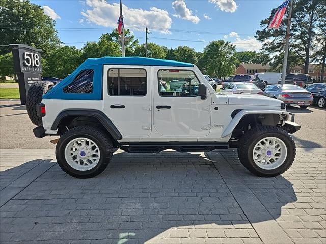 used 2018 Jeep Wrangler Unlimited car, priced at $20,999