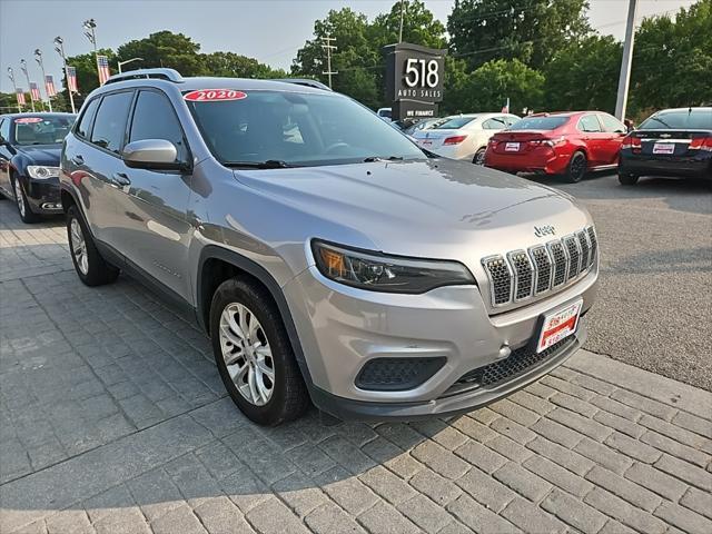 used 2020 Jeep Cherokee car, priced at $13,500