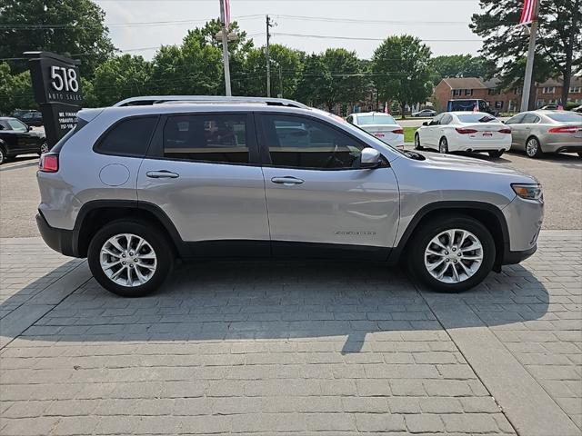 used 2020 Jeep Cherokee car, priced at $13,500