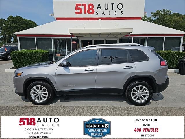 used 2020 Jeep Cherokee car, priced at $13,500