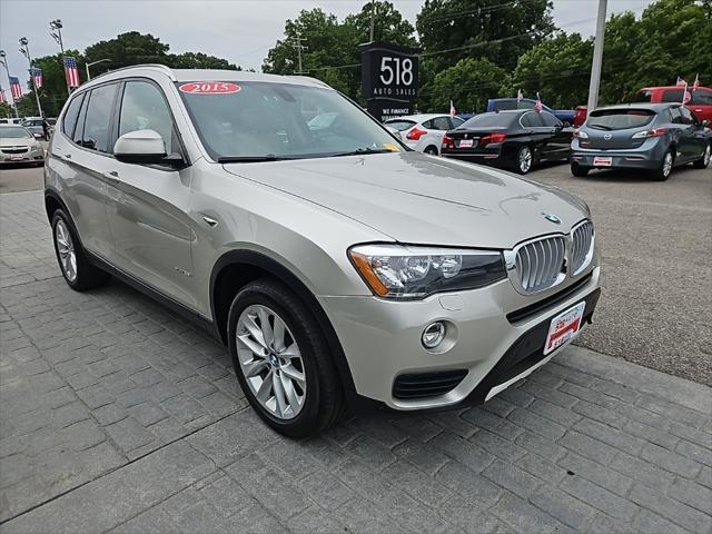 used 2015 BMW X3 car, priced at $9,999