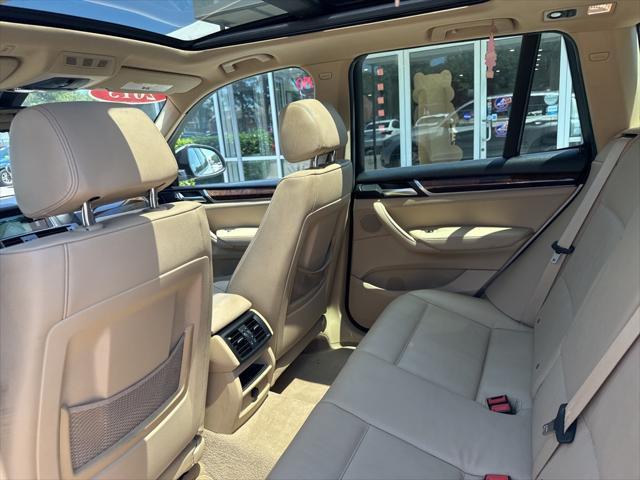 used 2015 BMW X3 car, priced at $9,999