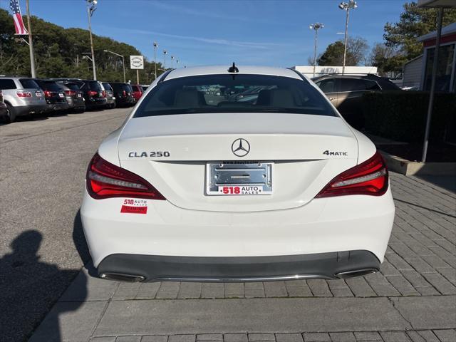 used 2018 Mercedes-Benz CLA 250 car, priced at $17,999