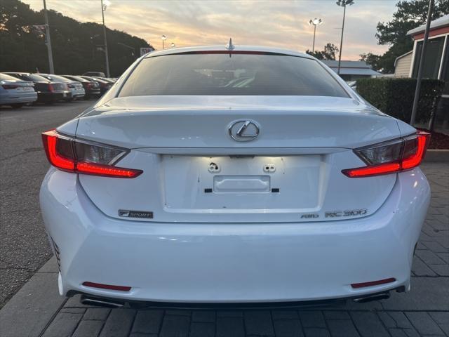 used 2017 Lexus RC 300 car, priced at $20,999