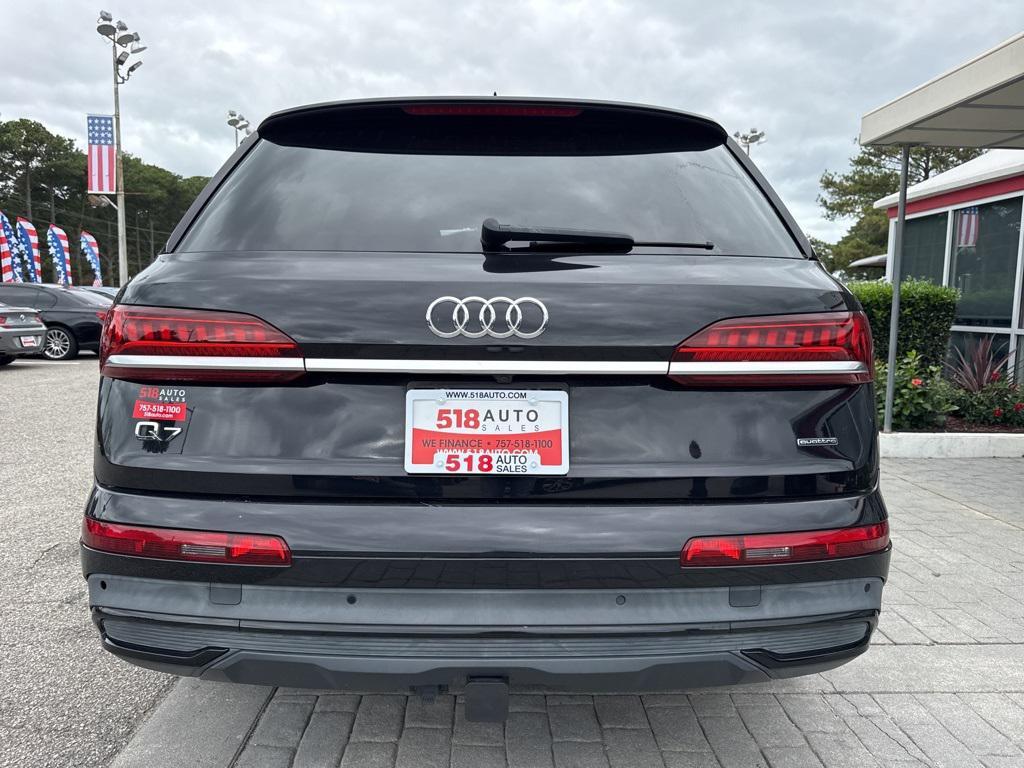 used 2020 Audi Q7 car, priced at $27,999