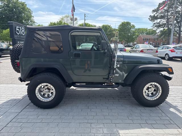 used 2002 Jeep Wrangler car, priced at $7,999