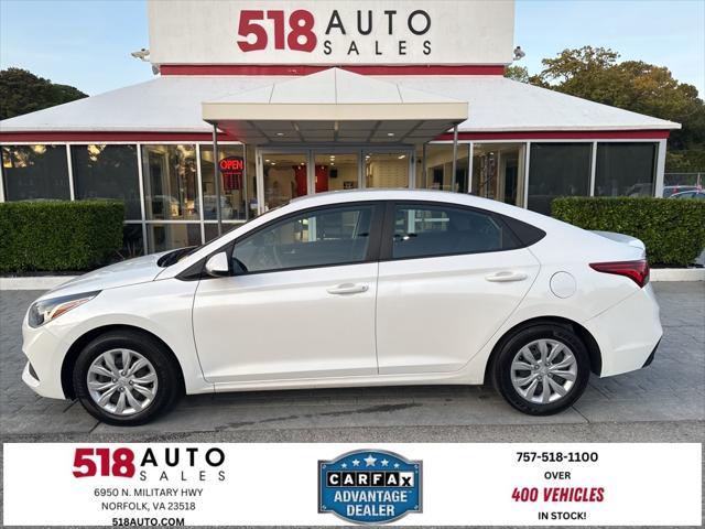 used 2021 Hyundai Accent car, priced at $13,500