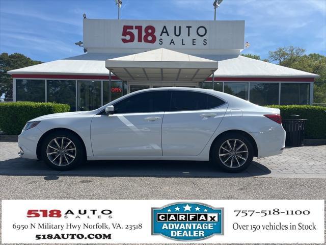 used 2018 Acura TLX car, priced at $18,875