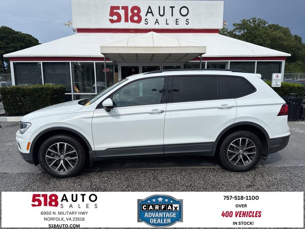 used 2021 Volkswagen Tiguan car, priced at $17,999