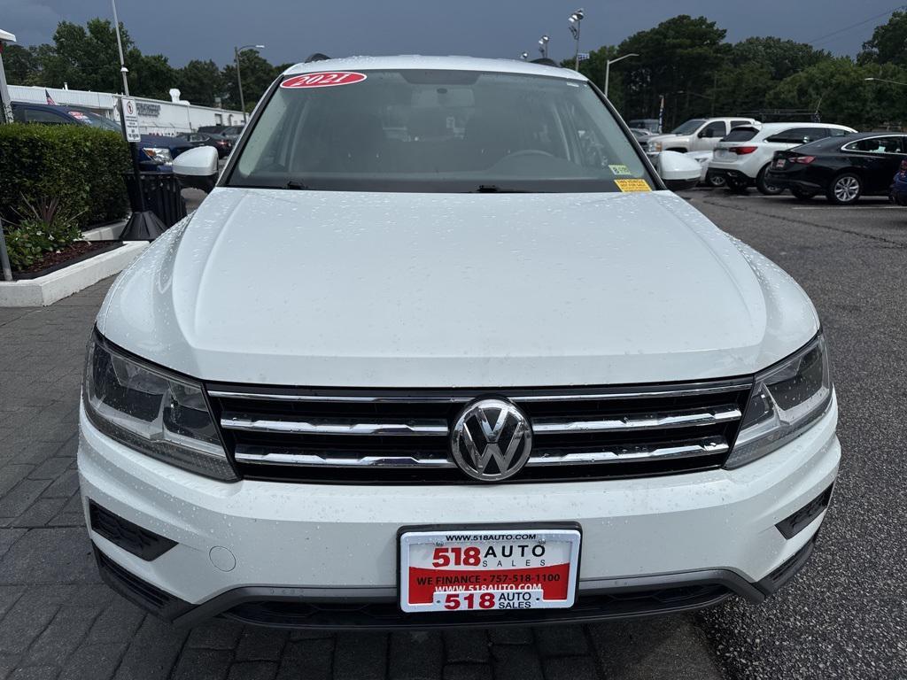 used 2021 Volkswagen Tiguan car, priced at $17,999