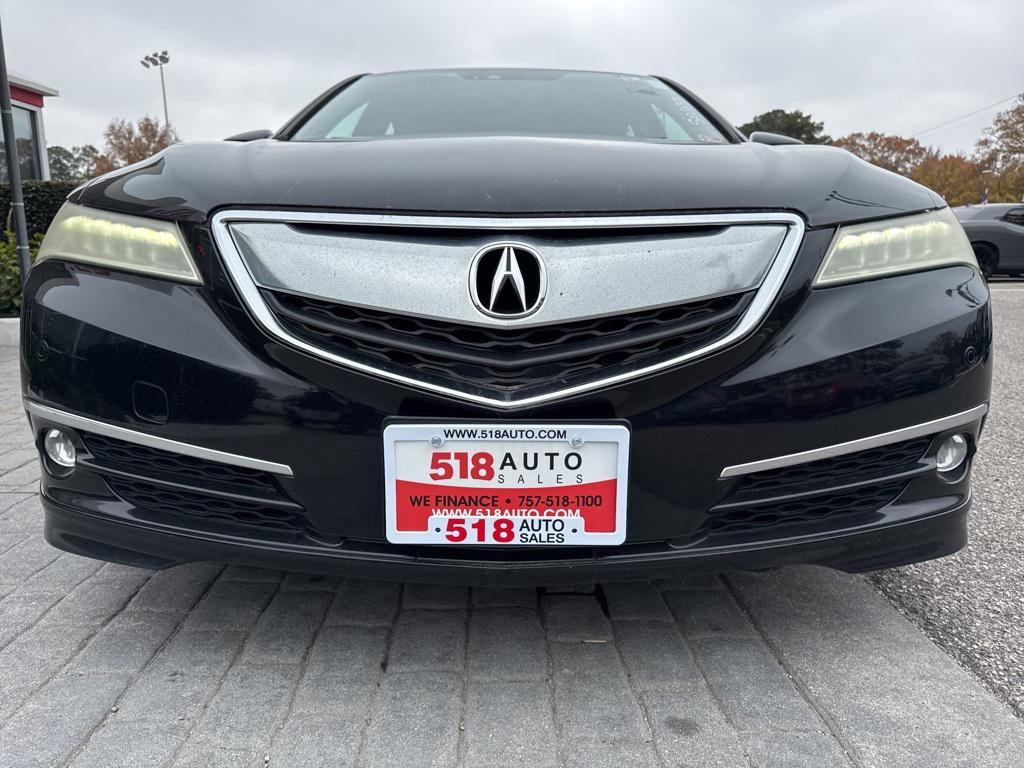 used 2015 Acura TLX car, priced at $17,500