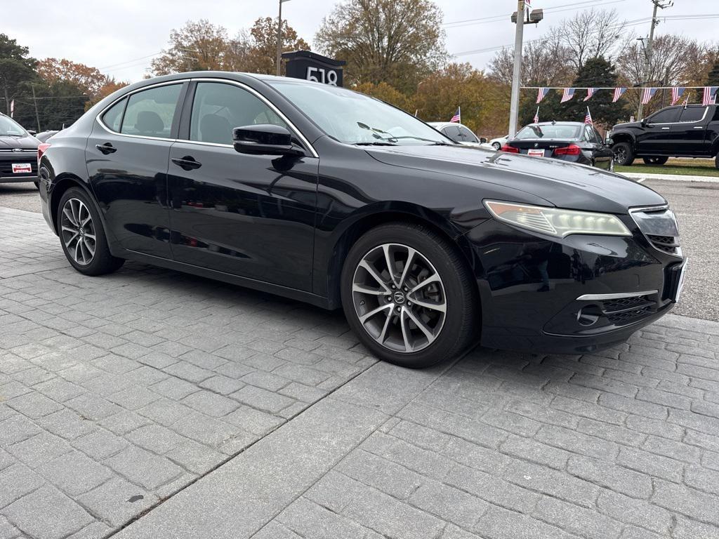used 2015 Acura TLX car, priced at $17,500