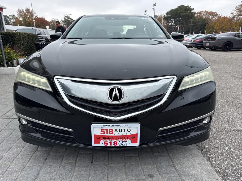 used 2015 Acura TLX car, priced at $17,500