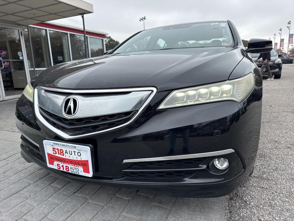 used 2015 Acura TLX car, priced at $17,500