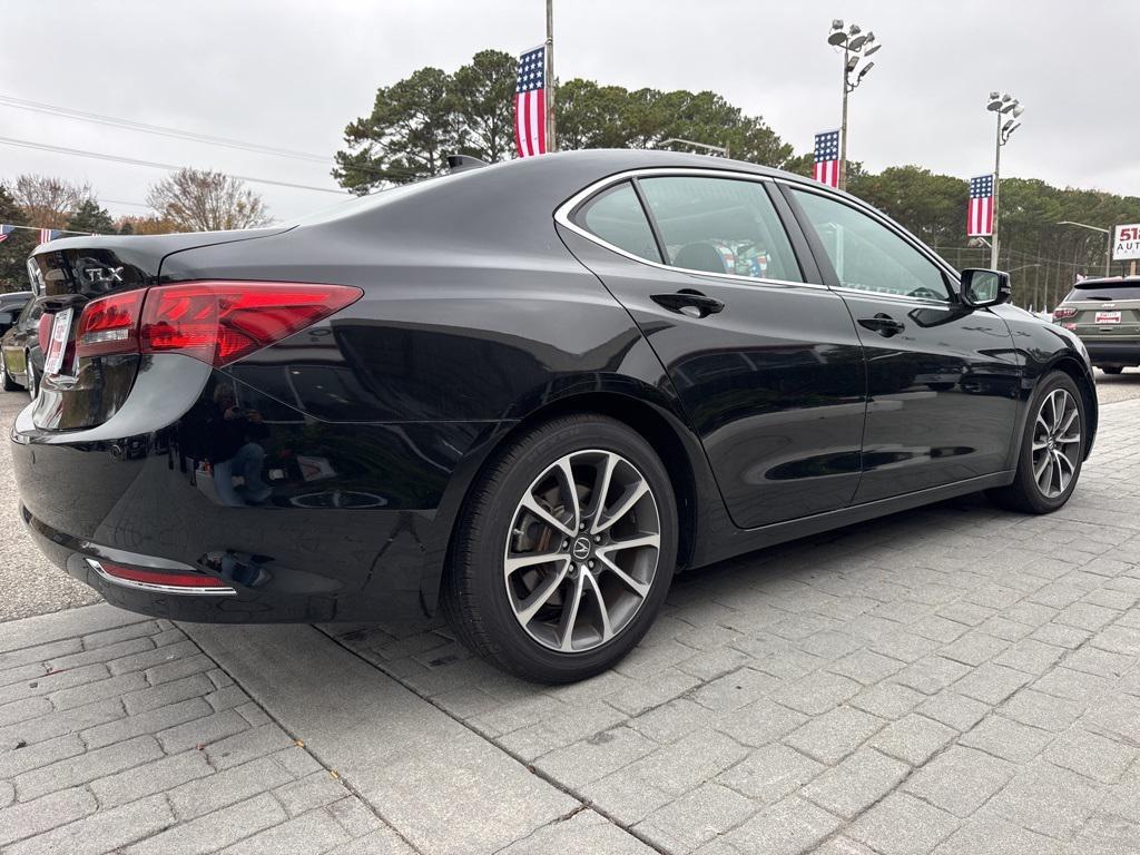used 2015 Acura TLX car, priced at $17,500
