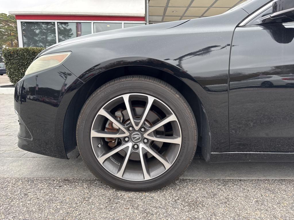 used 2015 Acura TLX car, priced at $17,500
