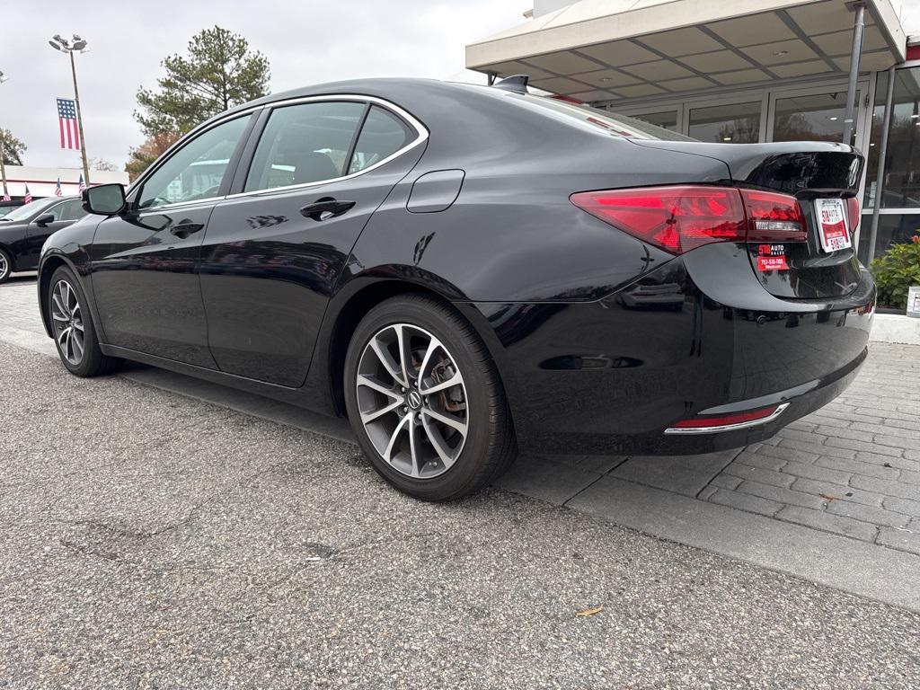 used 2015 Acura TLX car, priced at $17,500