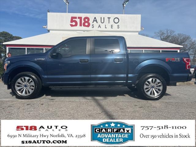 used 2018 Ford F-150 car, priced at $17,999