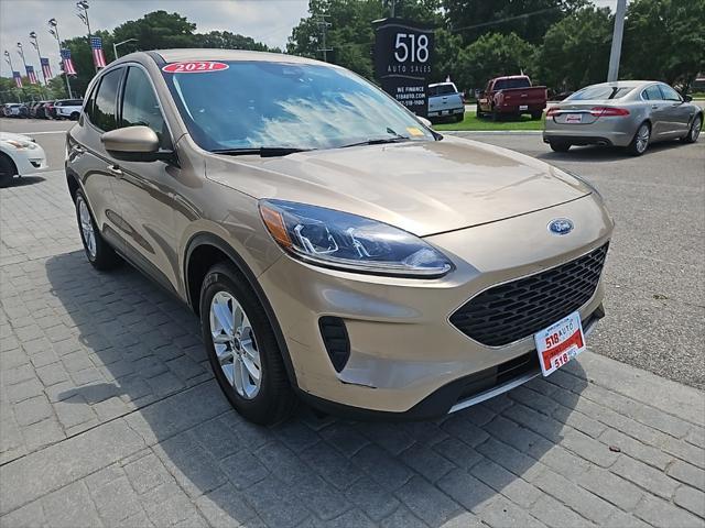 used 2021 Ford Escape car, priced at $13,500