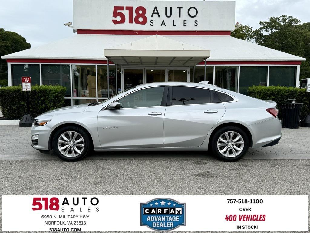 used 2021 Chevrolet Malibu car, priced at $12,500