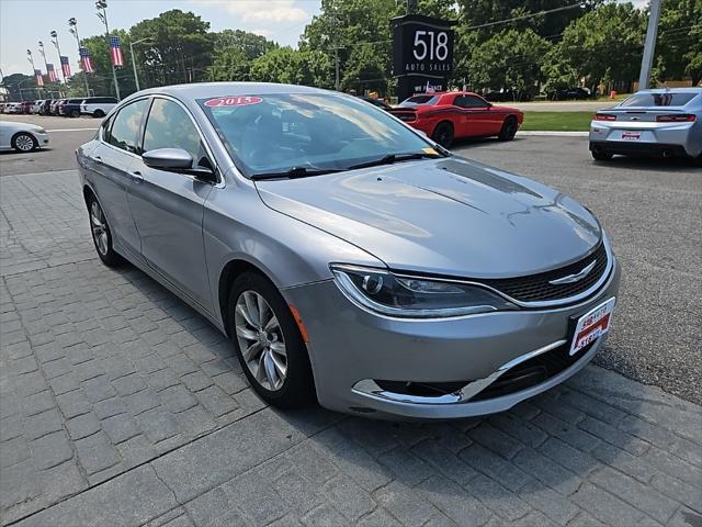 used 2015 Chrysler 200 car, priced at $5,999