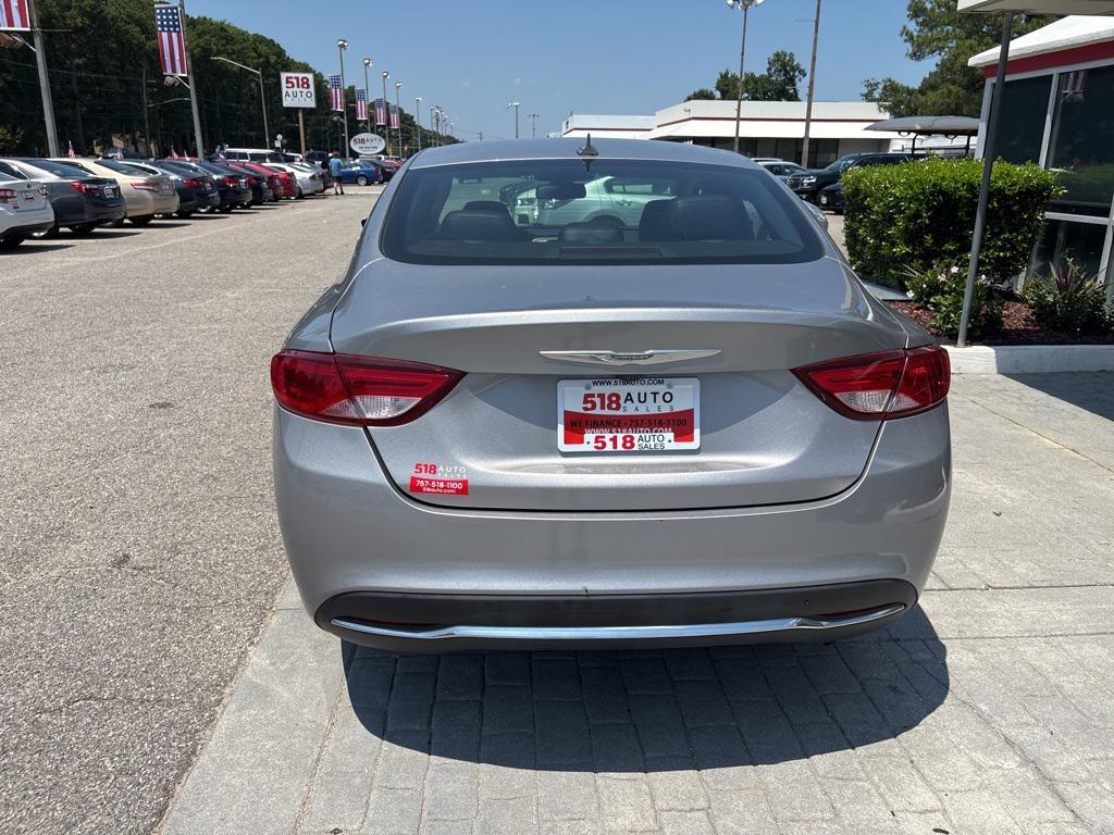 used 2015 Chrysler 200 car, priced at $5,500