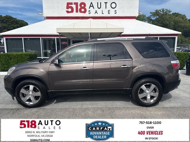 used 2012 GMC Acadia car, priced at $7,899