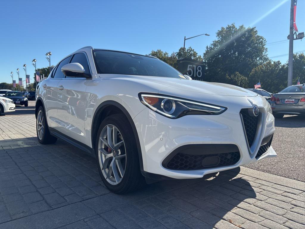 used 2018 Alfa Romeo Stelvio car, priced at $15,999