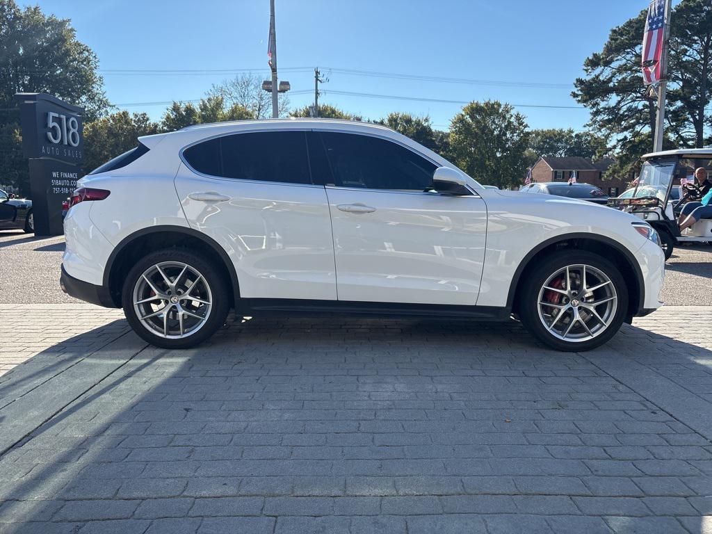 used 2018 Alfa Romeo Stelvio car, priced at $15,999