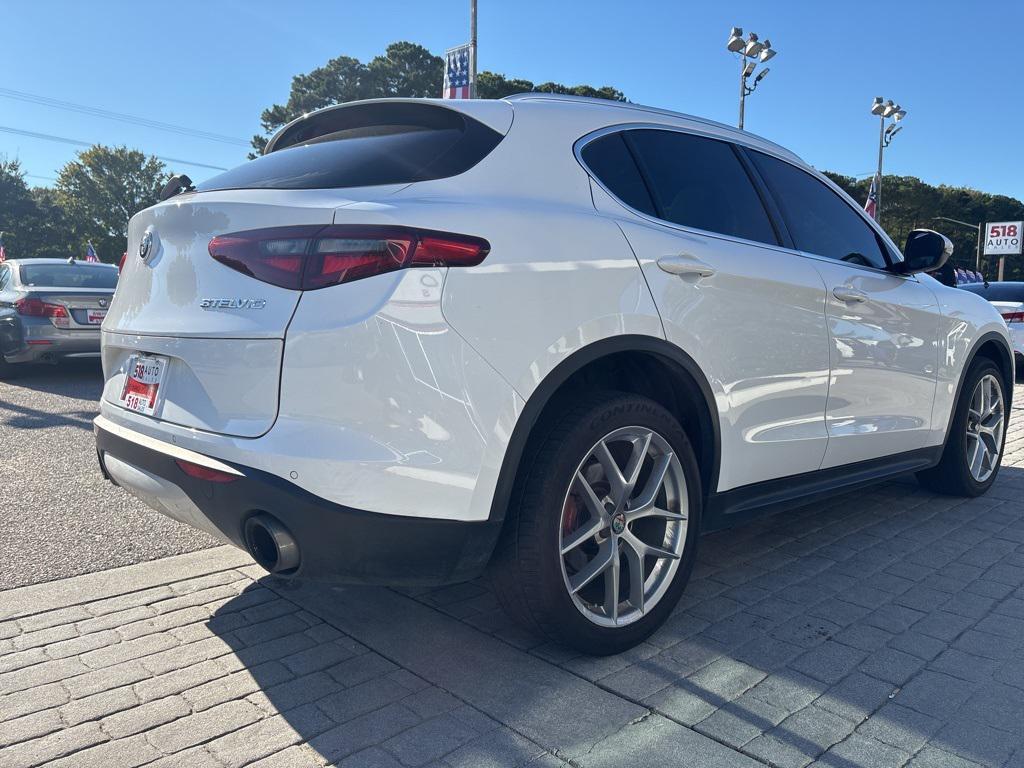used 2018 Alfa Romeo Stelvio car, priced at $15,999