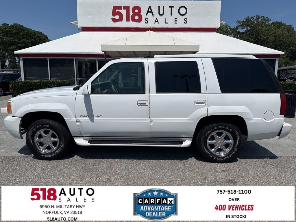 used 1999 Cadillac Escalade car, priced at $4,500