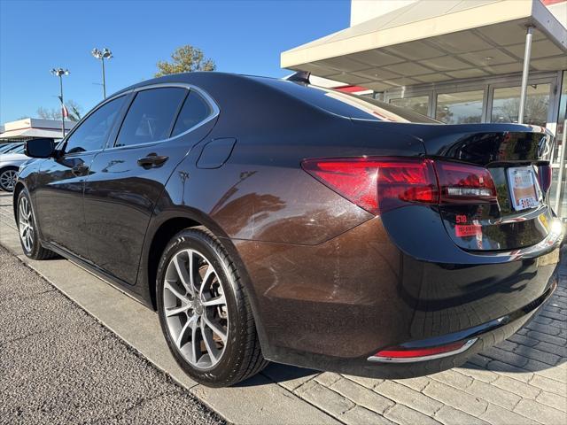 used 2015 Acura TLX car, priced at $9,999