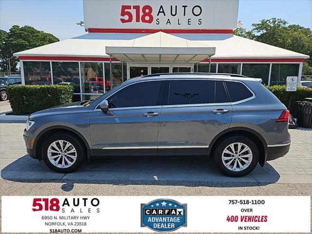 used 2018 Volkswagen Tiguan car, priced at $11,999
