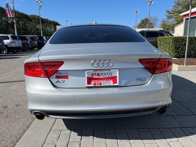 used 2012 Audi A7 car, priced at $14,500